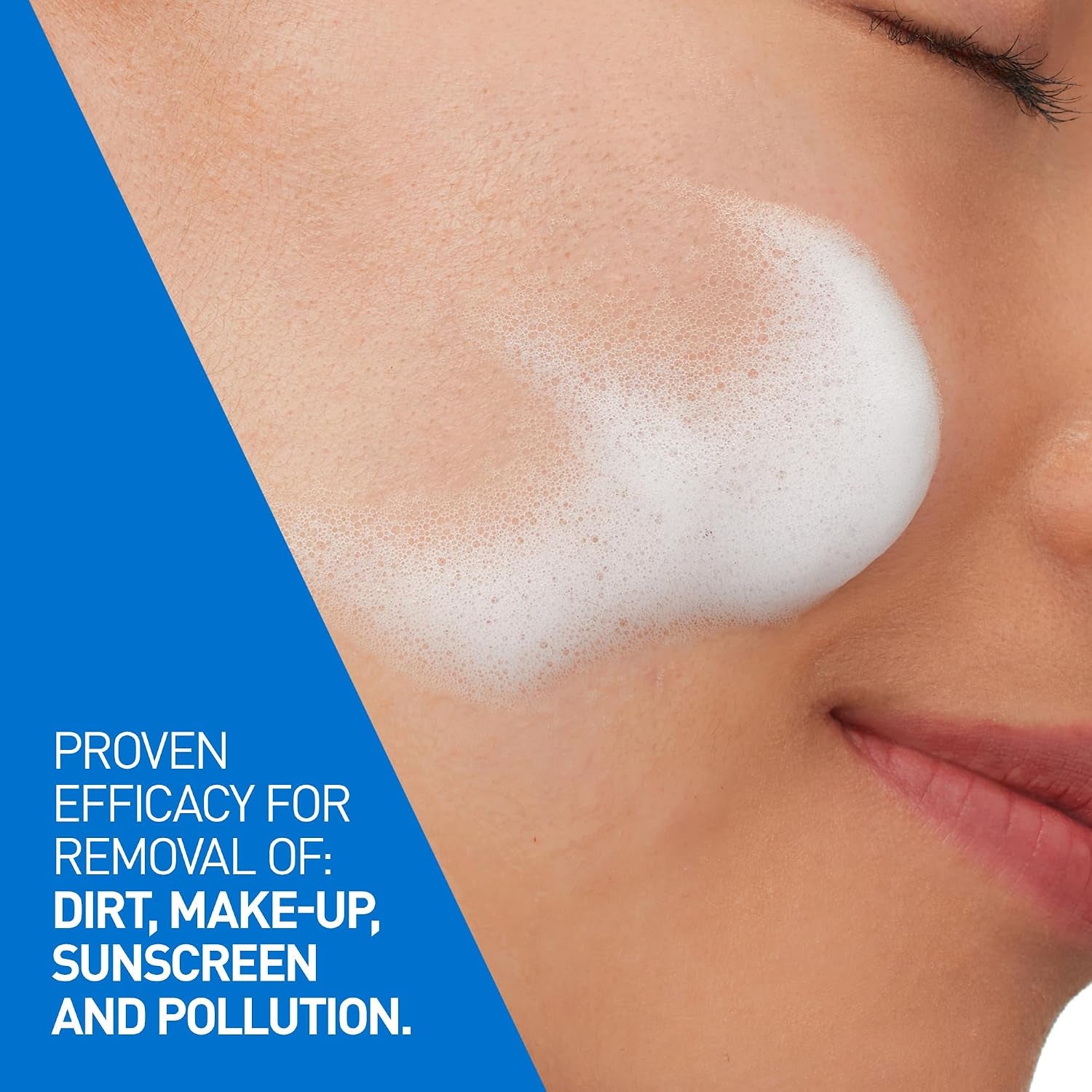 Cerave Balancing Air Foam Cleanser, 3 Ceramides for Combination Skin, 148Ml | Glycolysine Cleansing Technology with Allantoin, Gentle Cleansing for Oil Control & Hydration, Fragrance-Free Formula