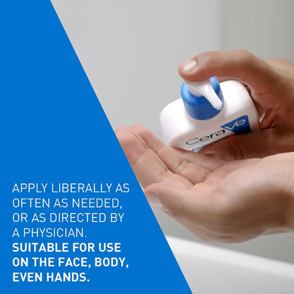 Cerave Moisturising Lotion with Ceramides for Normal to Dry Skin, 473Ml | Lighweight Daily Hydrating Face & Body Moisturiser with Hyaluronic Acid, MVE Technology. Fragrance-Free.