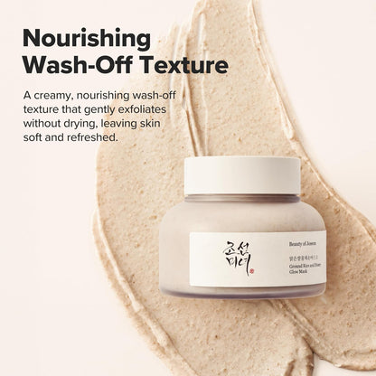 Ground Rice and Honey Glow Mask 150Ml for Radiant Skin