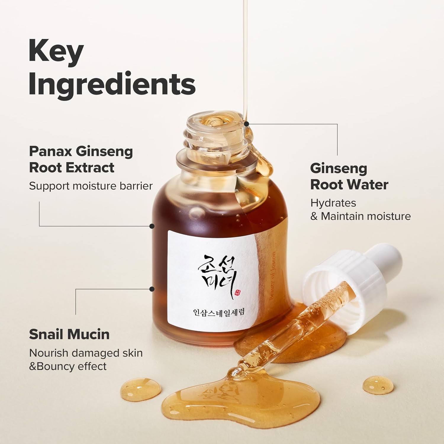 Serum Line Revive Serum Ginseng + Snail Mucin 30Ml, 1Fl Oz.