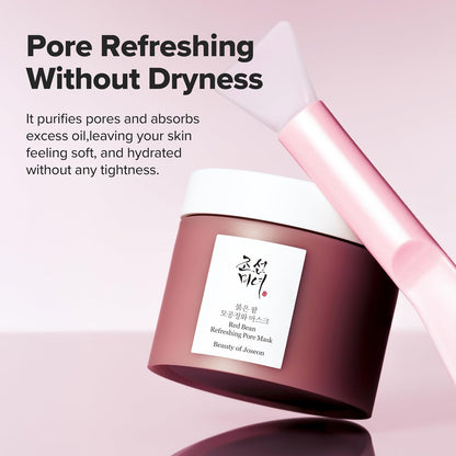 Red Bean Refreshing Pore Mask 140Ml, 4.73Fl.Oz