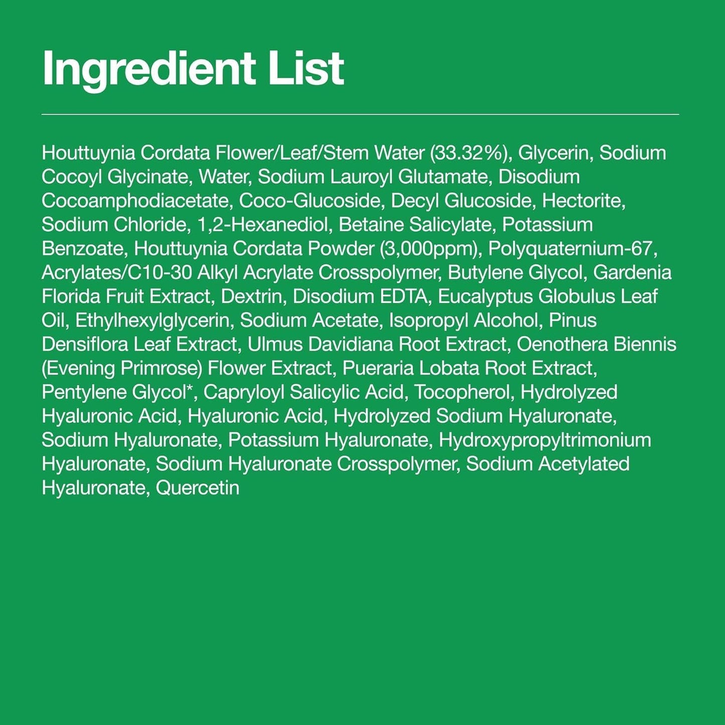 Heartleaf Quercetinol Pore Deep Cleansing Foam, Facial Cleanser, for Double Cleansing, BHA, Hyaluronic Acid, Glycerin, Face Wash, Blackhead Remover, Korean Skincare, 5.07 Fl.Oz