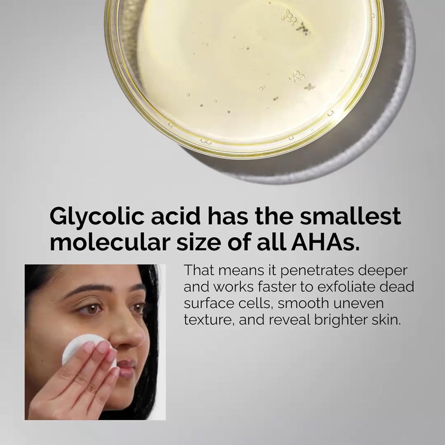 The Ordinary Glycolic Acid 7% Exfoliating Toner, Brightening and Smoothing Daily Toner for More Even-Looking Skin Tone