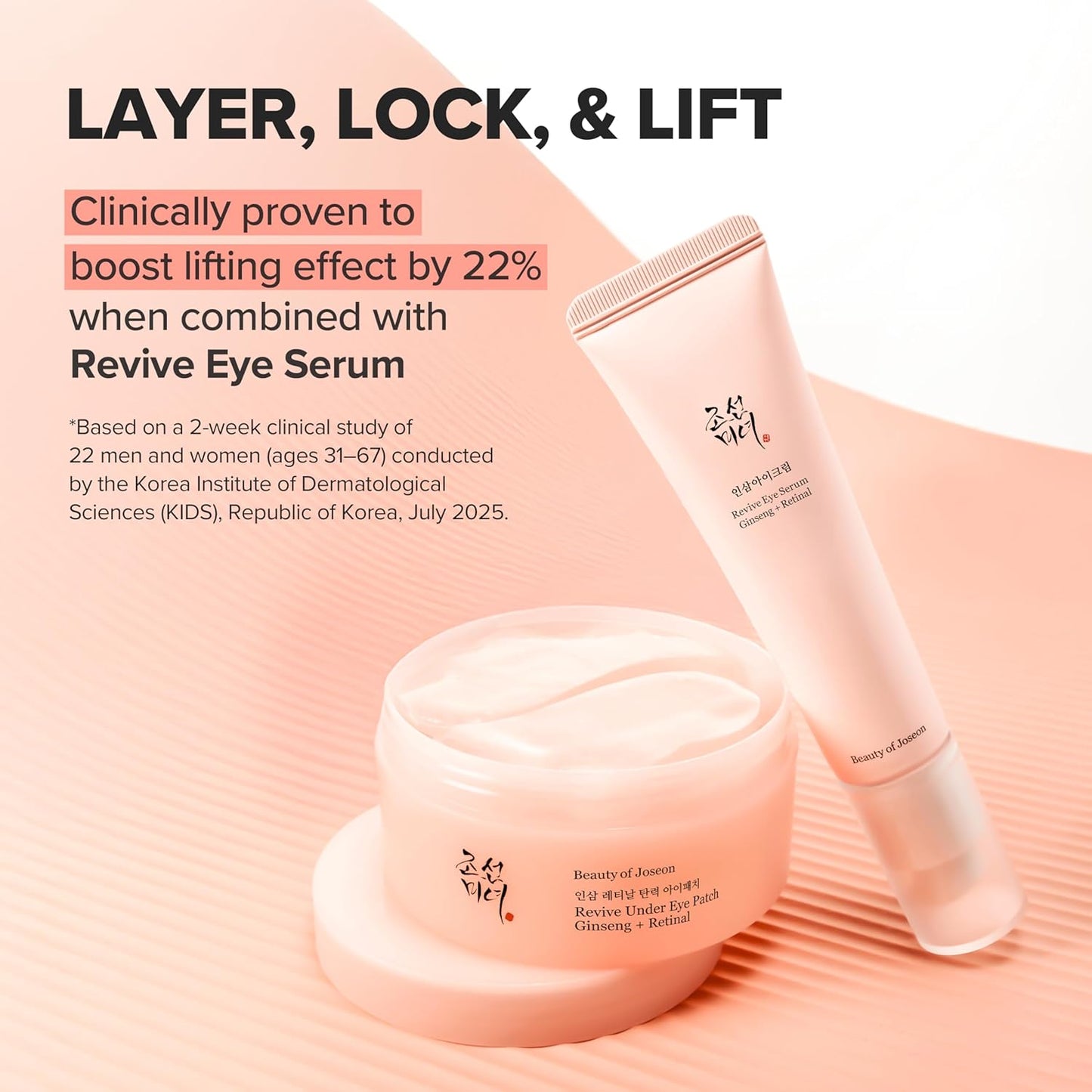 Revive under Eye Patch Retinal Ginseng for Puffy under Eye Bag Masks Collagen Peptide Korean Skincare for Women and Men, 60 Sheets 30 Pairs
