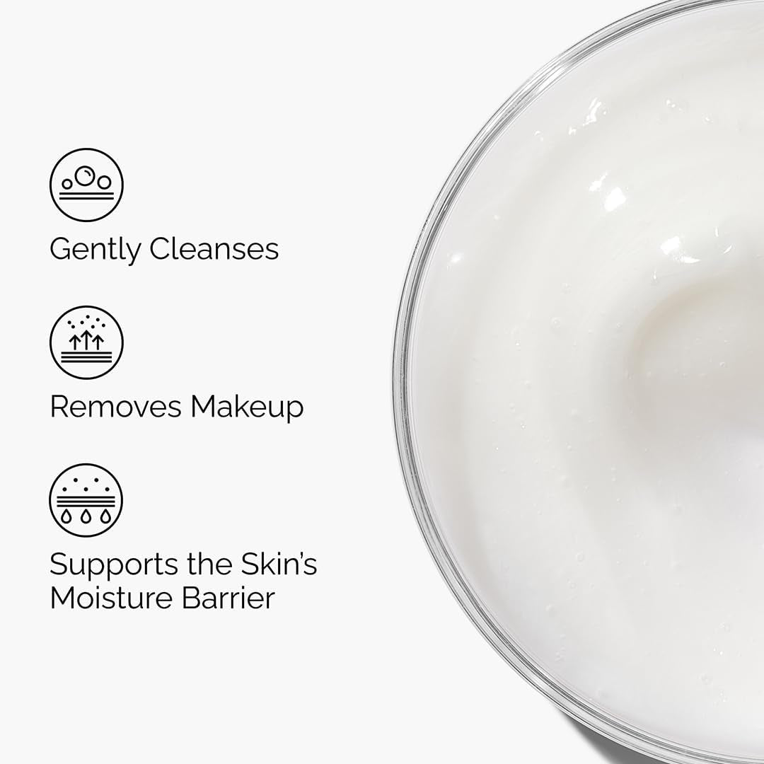 The Ordinary Glycolipid Cream Cleanser, Gentle Makeup Removal with Plant-Derived Glycolipid Agents, 150Ml