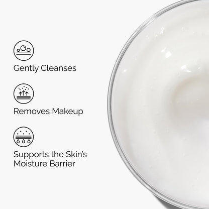 The Ordinary Glycolipid Cream Cleanser, Gentle Makeup Removal with Plant-Derived Glycolipid Agents, 150Ml