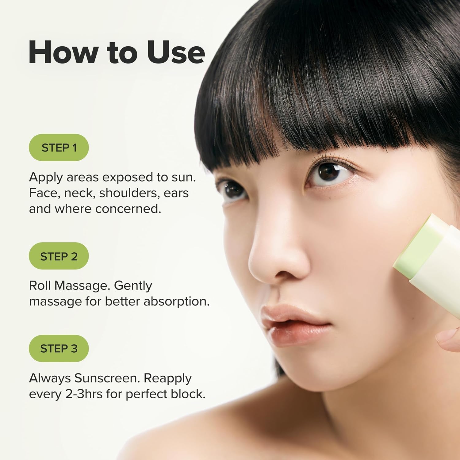 Matte Sun Stick : Mugwort+Camelia(18G, 0.63Fl.Oz)