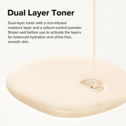 Glow Replenishing Rice Milk Toner Deep Hydration and Oil Control with Rice Extract Hydrating Korean Milky Toner for All Skin Types, 150Ml