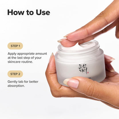 Dynasty Cream Hydrating Face Moisturizer for Dry, Sensitive Skin, Korean Skincare for Men and Women 100Ml, 3.38 Fl.Oz