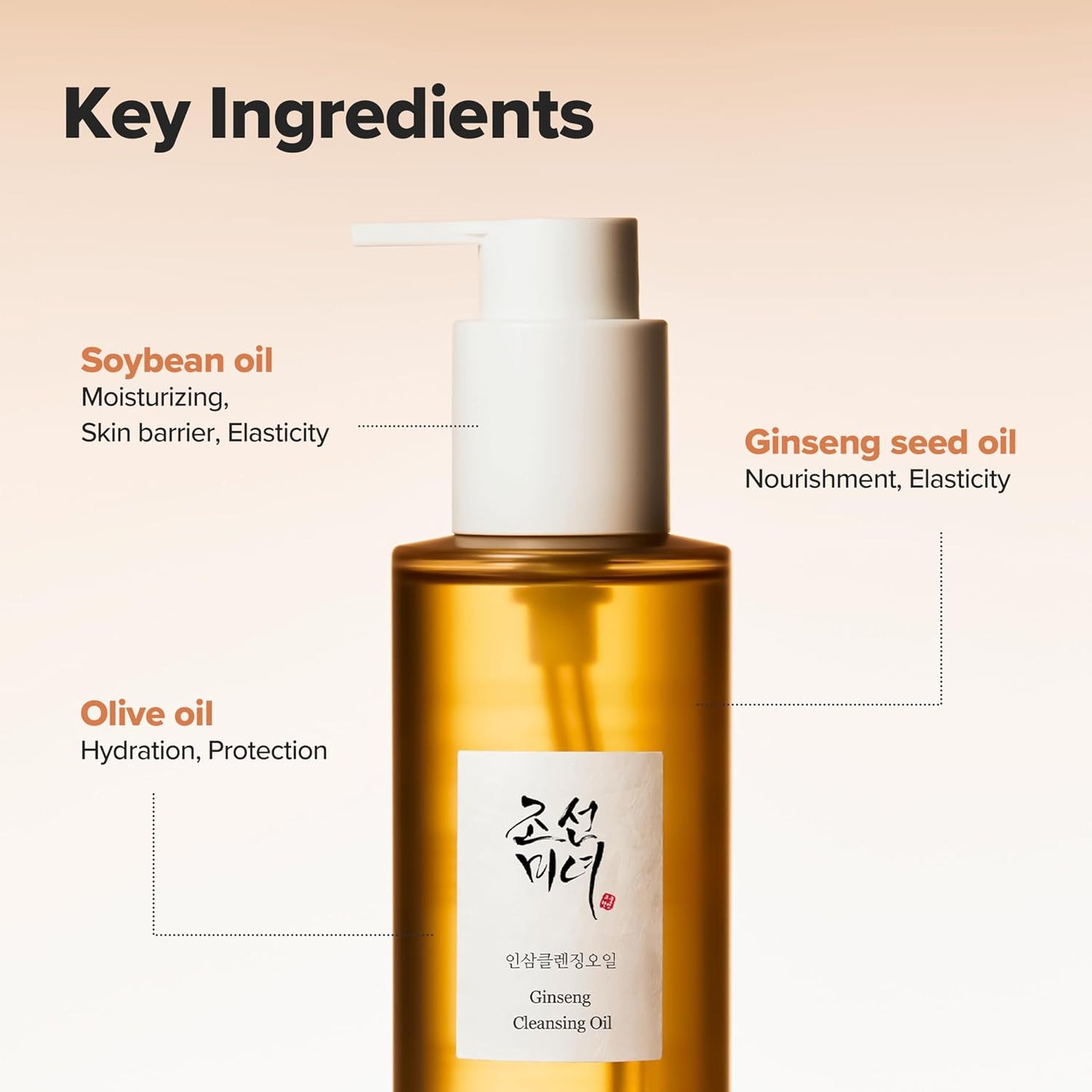 Ginseng Cleansing Oil (210Ml, 7.1 Fl.Oz.)