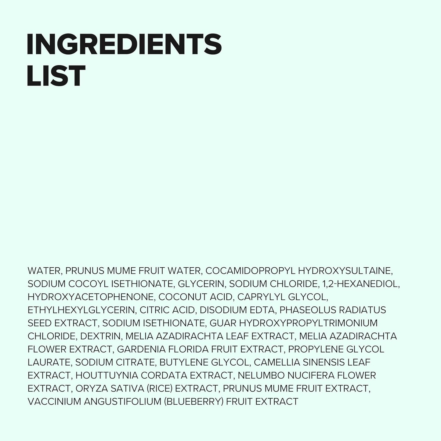 Green Plum Refreshing Cleanser (100Ml, 3.38 Fl.Oz.)