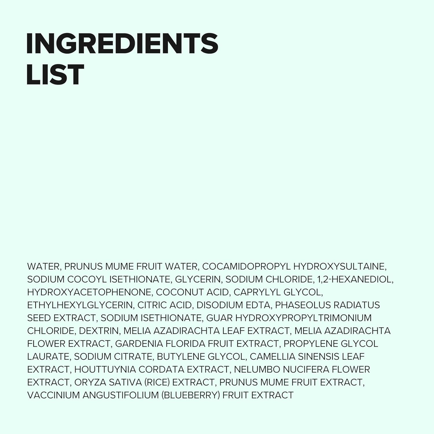 Green Plum Refreshing Cleanser (100Ml, 3.38 Fl.Oz.)