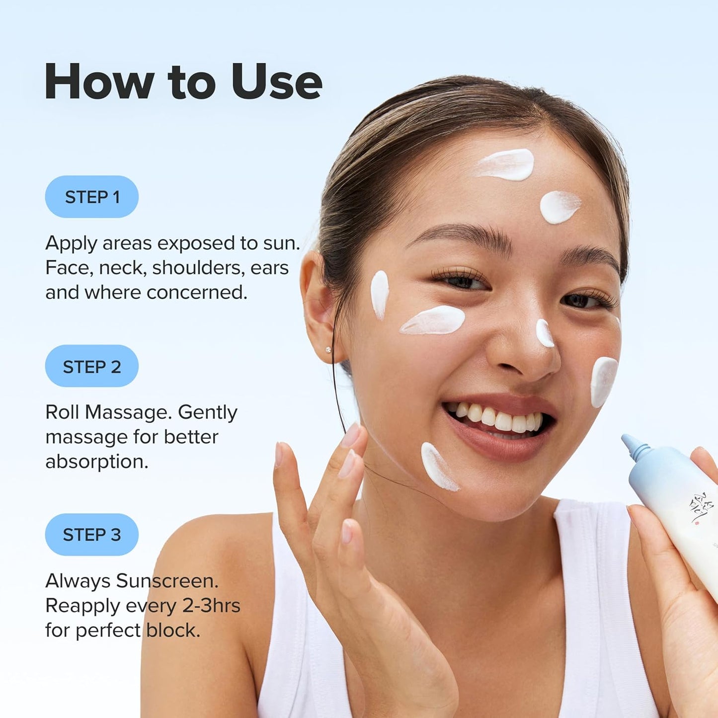 Relief Sun Aqua-Fresh Rice Seed Water + Panthenol | Daily Korean Skincare and Korean Sunscreen for Oily Skin, Lightweight, Non-Sticky, and Less White Cast 50 Ml, 1.69 Fl. Oz.
