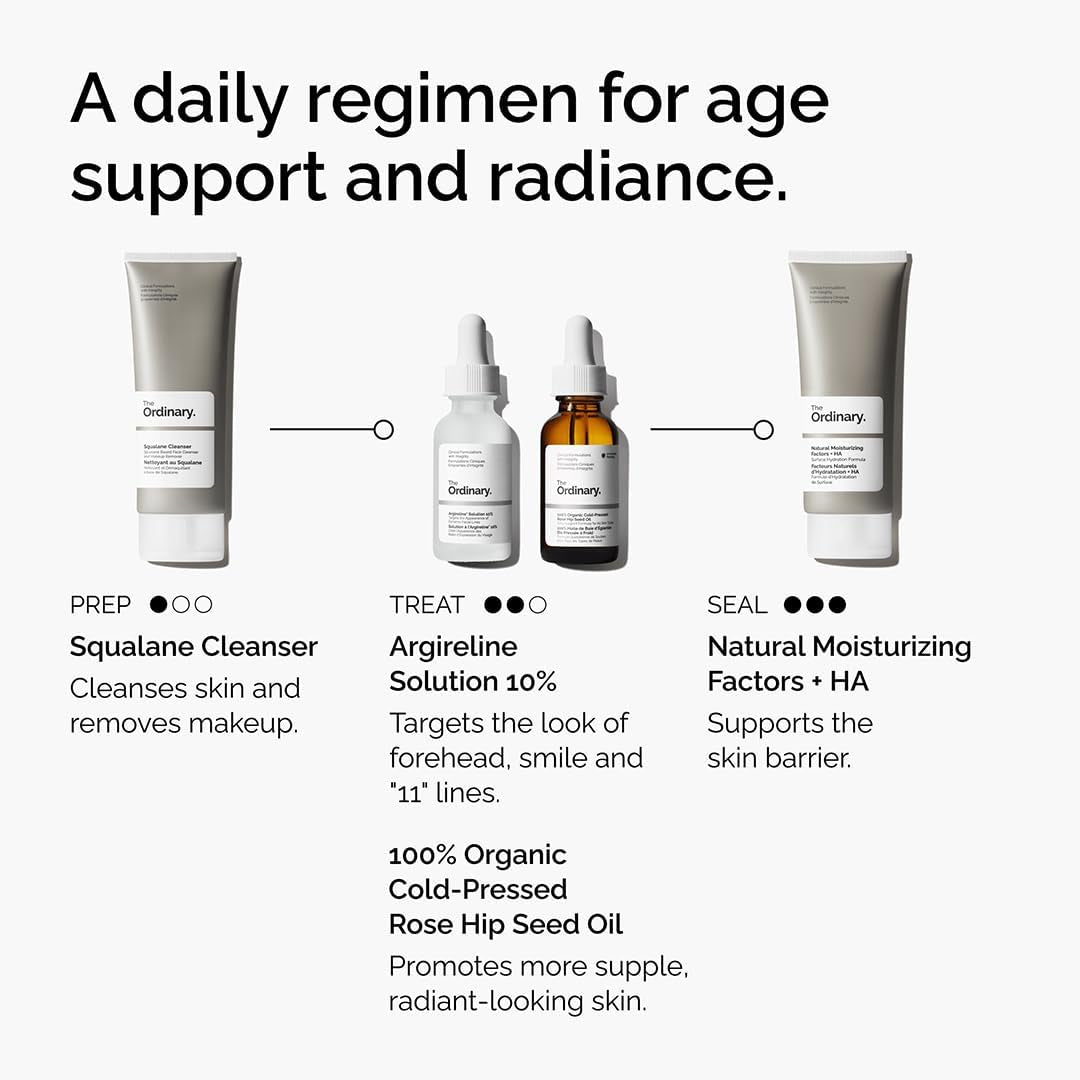 The Ordinary Argireline Solution 10%, Serum Good for Reducing the Appearance of Fine Lines, 30Ml