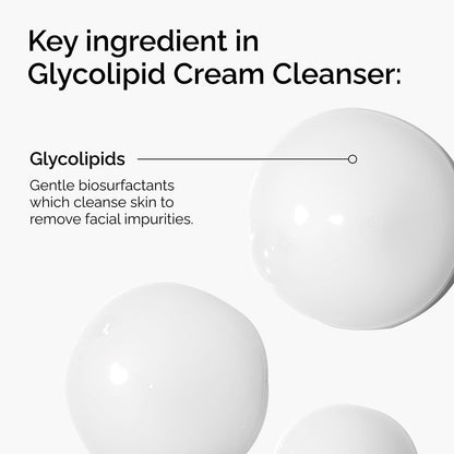 The Ordinary Glycolipid Cream Cleanser, Gentle Makeup Removal with Plant-Derived Glycolipid Agents, 150Ml